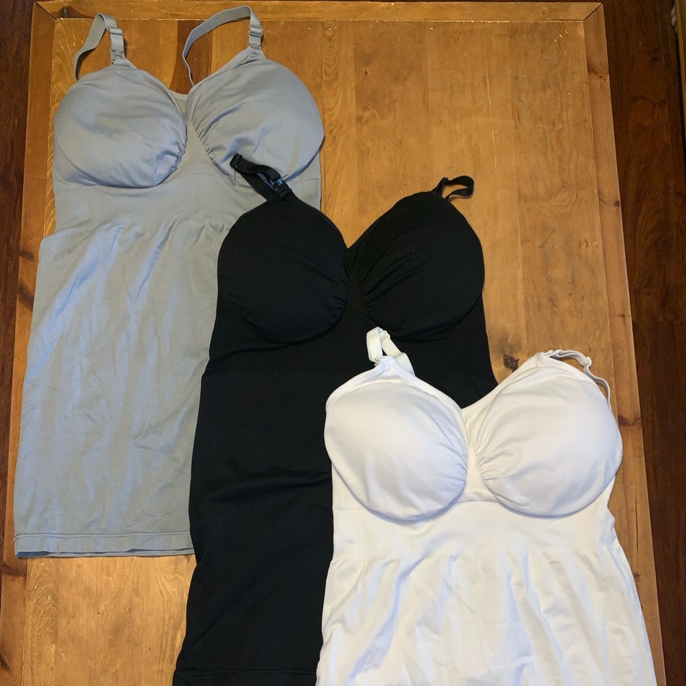 Nursing tanks (set of 3-XL)